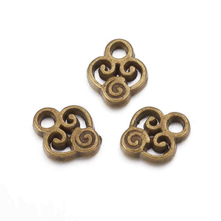 Dije Conector Decorativo Ornamental 10x8mm | 22 uds