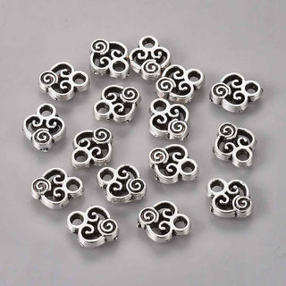 Dije Conector Decorativo Ornamental 10x8mm | 22 uds