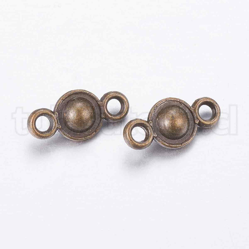 Enlace en forma de bola con loop 1/1, 10.5x5x3.4 mm. – TuBisuteria®