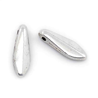 Dije Gota Estilo Tibetano Tono Plata Envejecida 15.5x5mm | 9 uds