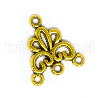 Enlace araña, decorativo, 19x16x2mm.