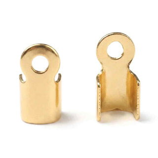 Tapacinta Pequeño de Hierro Tono Dorado 6×3×1 mm | 5 gr