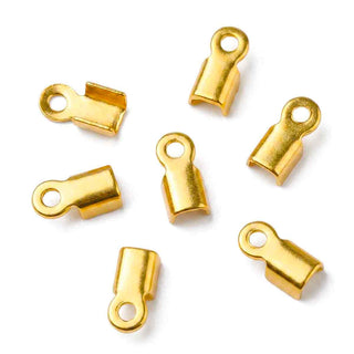 Tapacinta Pequeño de Hierro Tono Dorado 6×3×1 mm | 5 gr
