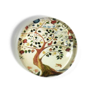 Cabujón Vidrio Domo Árbol de la Vida Diseño III a Elegir 25x6 mm | 1 unid.