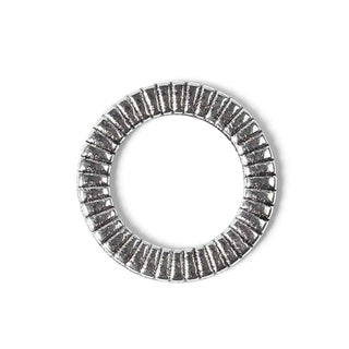 Anillas de enlace, colgante de aleación, libre de plomo y cadmio, 17.5 x1.5 mm.