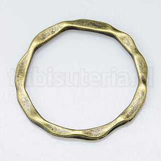 Anillas de enlace estilo tibetano, 22×1.5 mm.