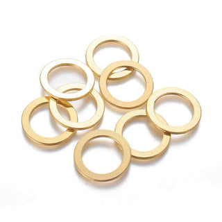 Anillas de enlace circular, 28.5×28.5×2 mm.