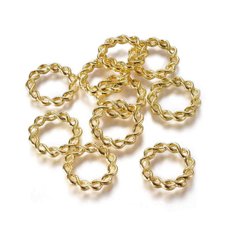 Anillas de enlace, colgante de aleación, 20×2.5mm.