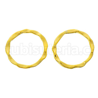 Anillas de enlace estilo tibetano, 24 mm.