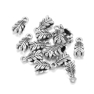 Conector para dije o enlace de suspensión de aleación, 14×6,5×4,5 mm.