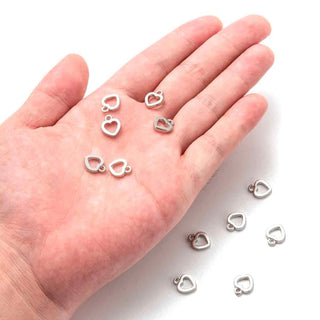 Dije Corazón Estilo Tibetano 2 Tonos a Elegir 12x10x2.5mm | 16 uds