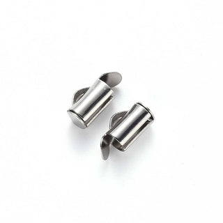 Tapa Cinta Tubular de Acero Inoxidable 304 6×8 mm | 9 pares