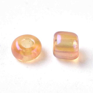 Mostacilla 8/0 Vidrio Tornasol AB 3 mm | Varios Tonos | 20 gr