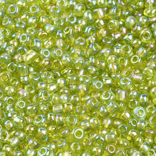 Mostacilla 8/0 Vidrio Tornasol AB 3 mm | Varios Tonos | 20 gr