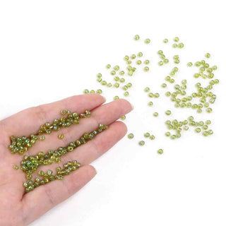 Mostacilla 8/0 Vidrio Tornasol AB 3 mm | Varios Tonos | 20 gr