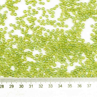 Mostacilla 8/0 Vidrio Tornasol AB 3 mm | Varios Tonos | 20 gr