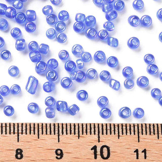 Mostacilla 8/0 Vidrio Tornasol AB 3 mm | Varios Tonos | 20 gr