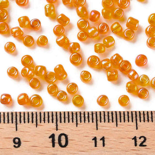 Mostacilla 8/0 Vidrio Tornasol AB 3 mm | Varios Tonos | 20 gr