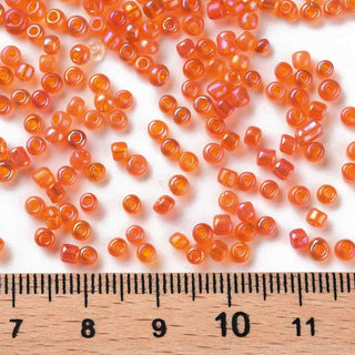 Mostacilla 8/0 Vidrio Tornasol AB 3 mm | Varios Tonos | 20 gr