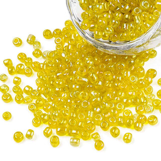 Mostacilla 8/0 Vidrio Tornasol AB 3 mm | Varios Tonos | 20 gr