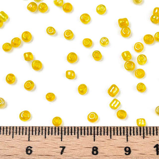 Mostacilla 8/0 Vidrio Tornasol AB 3 mm | Varios Tonos | 20 gr