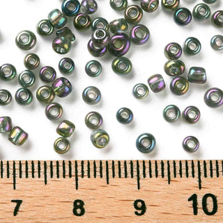 Mostacilla 8/0 Vidrio Tornasol AB 3 mm | Varios Tonos | 20 gr