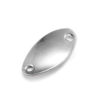 Enlace Conector Ovalado torcido de Acero Inoxidable 304 17×8×1 mm | 4 uds