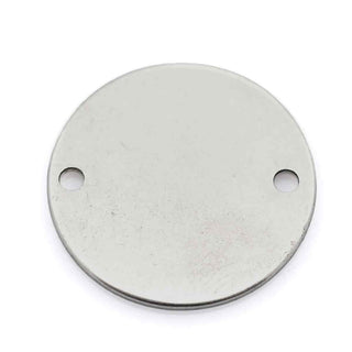 Enlace Conector Redondo de Acero Inoxidable 304 20×1 mm | 2 uds