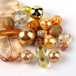 Abalorios de acrílico, formas mixtas varios tonos para seleccionar, 5.5~28x6~20x3~11 mm.