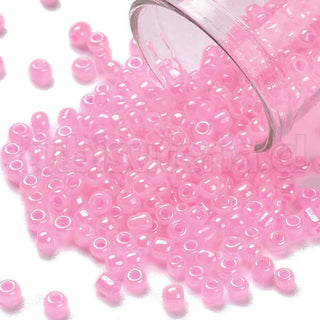 Mostacilla 8/0 ceilan, opciones de color para seleccionar, tamaño aproximado 3 mm de diámetro.