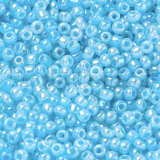 Mostacilla 8/0 ceilan, opciones de color para seleccionar, tamaño aproximado 3 mm de diámetro.