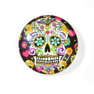 Cabujón de Vidrio Domo Catrina Día de Muertos, Tamaños a Elegir | 1 unid.