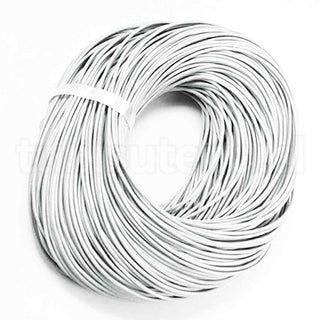 Cordón de cuero de vaca, teñido, para la confección de accesorios de cuero, 2mm de espesor.