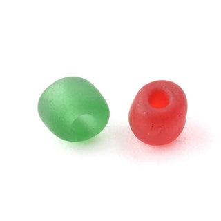 Mostacillón 6/0 Vidrio Esmerilado 4 mm | Varios Tonos | 20 gr