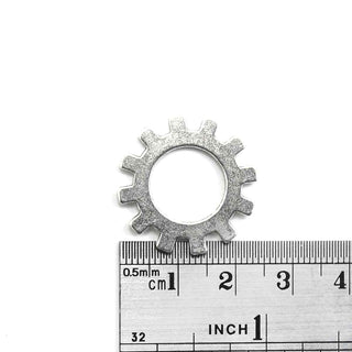Conector en forma de engranaje de aleación estilo Tibetano para Pulseras y Bisutería - 4 uds
