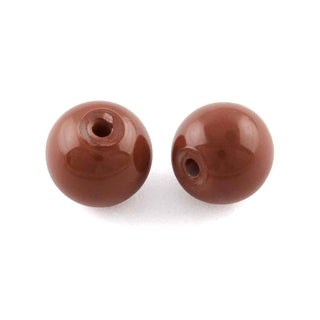 Abalorio Vidrio Redondo Pintado Color a Elegir 4 mm | 1 tira