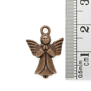 Dije Ángel Tono Bronce Envejecido 20x10x1,5mm | 8 uds.