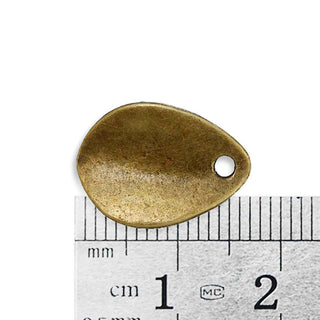 Dije Gota Tono Bronce Envejecido 17x12mm | 8 uds.