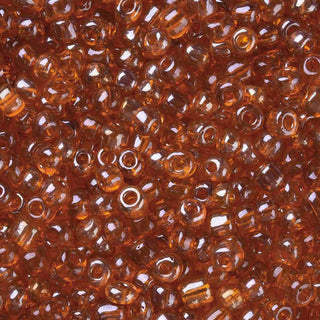 Mostacillón 6/0 Vidrio Lustered 4 mm | Varios Tonos | 20 gr