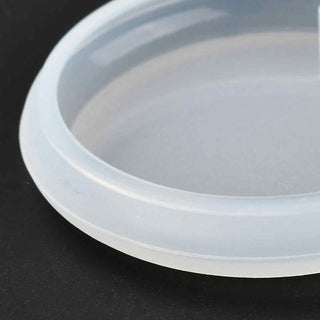 Molde Silicona Redondo Colgante con Agujero para Resina 42x7.5 mm | 1 unid.