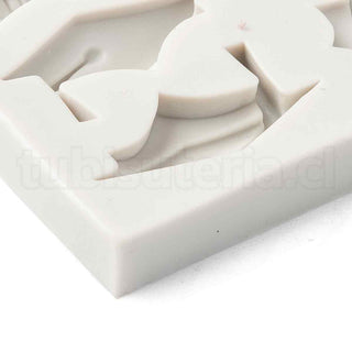 Moldes de silicona de grado alimenticio, moldes para fondant, para decoración de pasteles, chocolate, dulces, resina UV y resina epoxi, para la fabricación de joyas, birrete, 84x63x10 mm