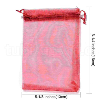 Bolsas de organza para joyeria de 13x16 cms. Varios tonos para seleccionar