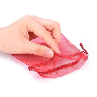 Bolsas de organza para joyeria de 13x16 cms. Varios tonos para seleccionar