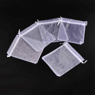 Bolsas de organza para joyeria de 13x16 cms. Varios tonos para seleccionar