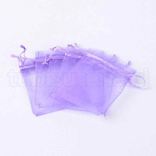 Bolsas de organza para joyeria de 7x9 cms. Varios colores para seleccionar