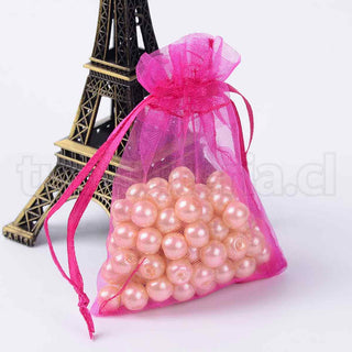 Bolsas de organza para joyeria de 7x9 cms. Varios colores para seleccionar