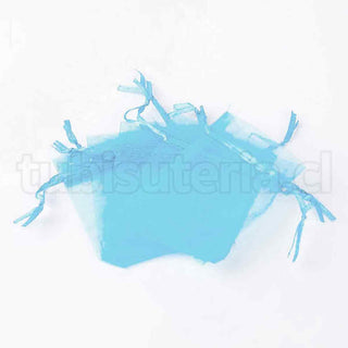 Bolsas de organza para joyeria de 7x9 cms. Varios colores para seleccionar