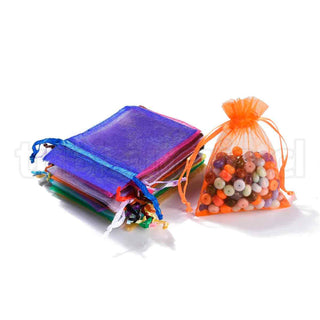 Bolsas de organza para joyeria de 7x9 cms. Varios colores para seleccionar