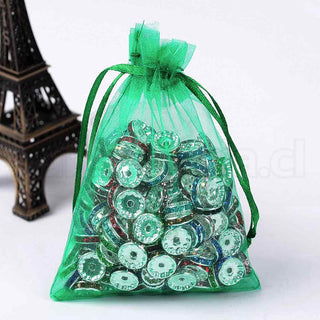 Bolsas de organza para joyeria de 9x12 cms. Color mezclado