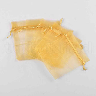 Bolsas de organza para joyeria de 9x12 cms. Color mezclado